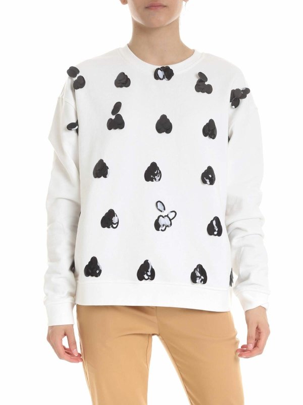 McQ Alexander Mcqueen: Sweatshirts und Pullover - Sweatshirt - Weiß