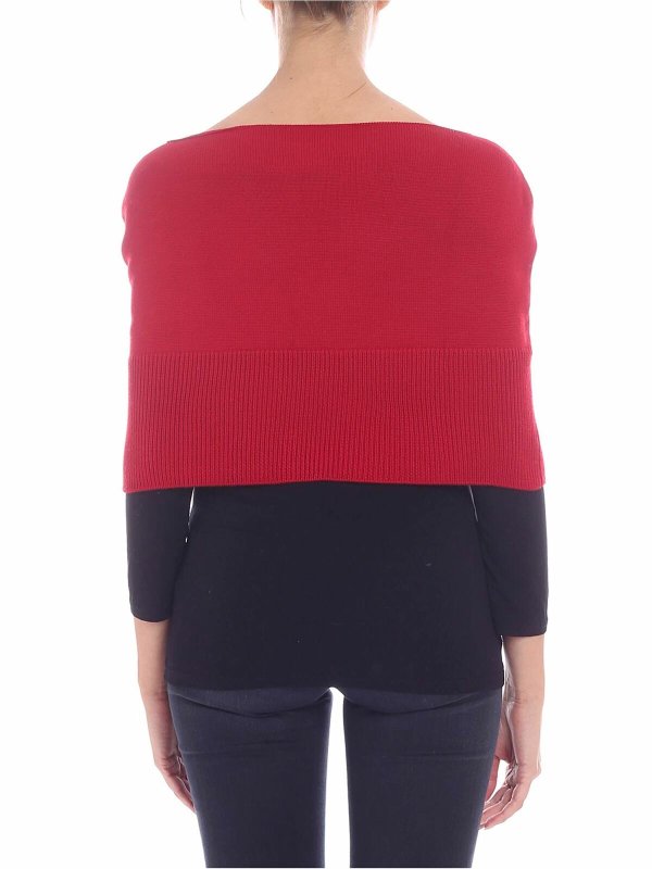 iKRIX FUZZI: Cuellos altos y polos - Suéter Con Cuello Alto - Rojo