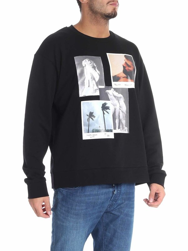 FAUSTO PUGLISI: Sudaderas y suéteres online - Sudadera - Negro