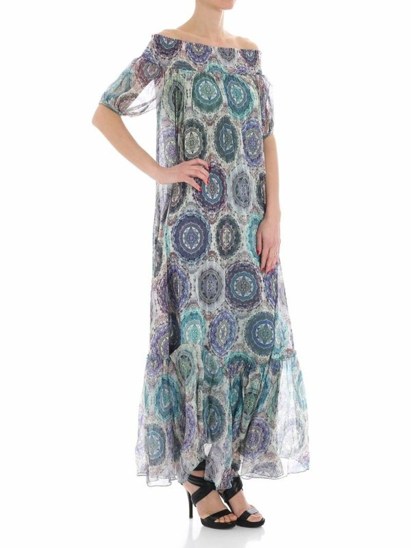 FUZZI: Robe longueur genou online - Robe Au Genou - Multicolore