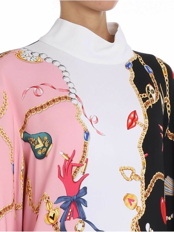 Robe Au Genou - Multicolore shop online: Vivetta