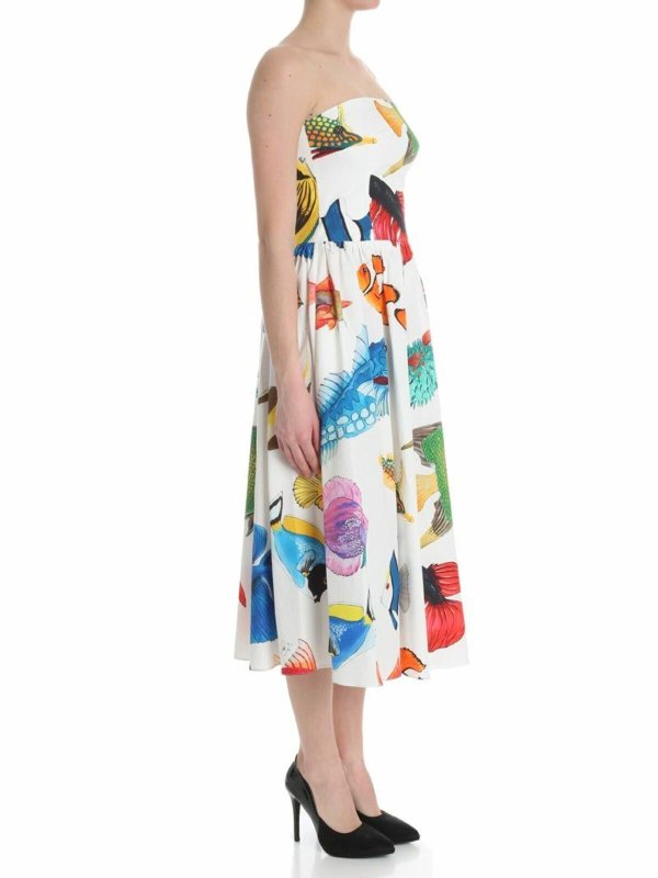 STELLA JEAN: Robe longueur genou online - Robe Au Genou - Multicolore