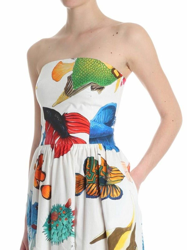 Robe Au Genou - Multicolore shop online: STELLA JEAN