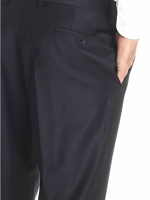 iKRIX KARL LAGERFELD: Abito due bottoni nero in lana