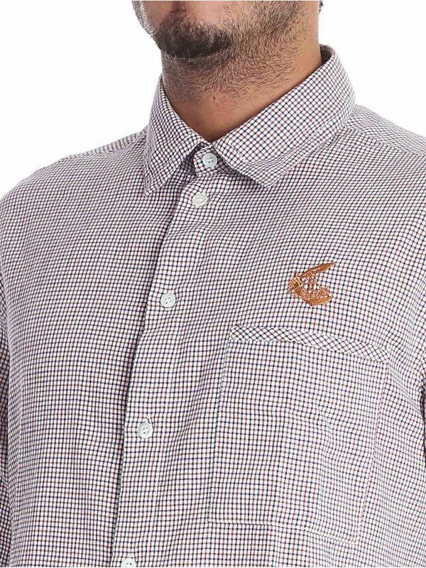 シャツ - ベージュ shop online: VIVIENNE WESTWOOD ANGLOMANIA