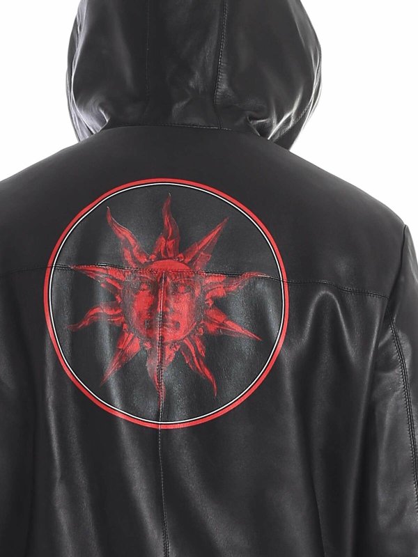 FAUSTO PUGLISI buy online Chaqueta De Cuero - Negro