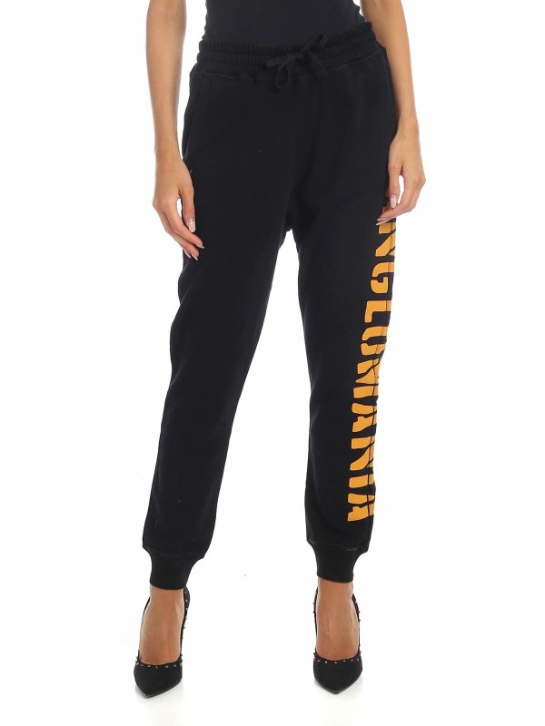 VIVIENNE WESTWOOD ANGLOMANIA: tracksuit bottoms - Classic sweatpants in black