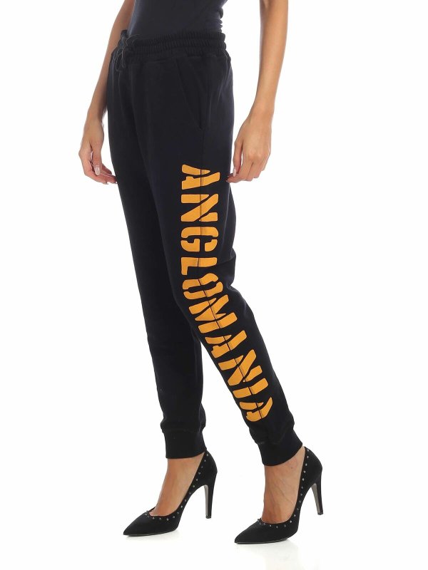 VIVIENNE WESTWOOD ANGLOMANIA: tracksuit bottoms online - Classic sweatpants in black