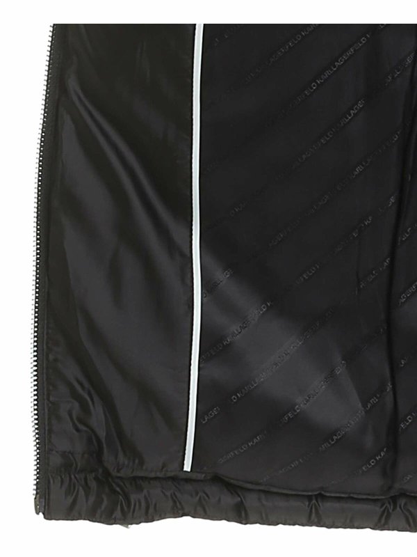 KARL LAGERFELD buy online Gaccone nero con inserti bouclé