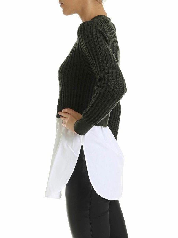 KENZO: Suéteres con cuello pico online - Suéter Cuello Redondo - Verde