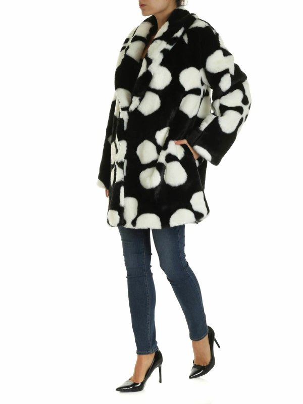 McQ Alexander Mcqueen: 毛皮＆シアリングコート online - 毛皮/ムートンコート - 黒