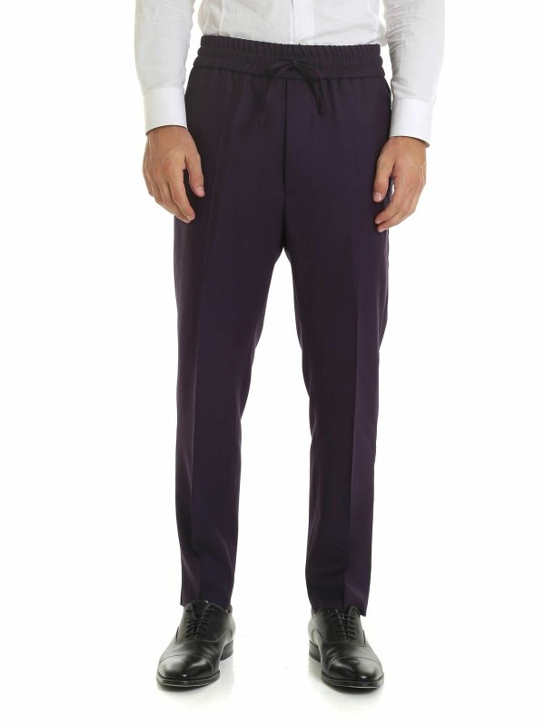 VIVIENNE WESTWOOD: Pantalons casual - Pantalons Décontractés - Violet