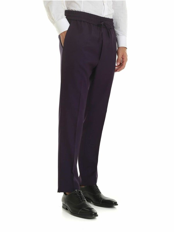 VIVIENNE WESTWOOD: Pantalons casual online - Pantalons Décontractés - Violet