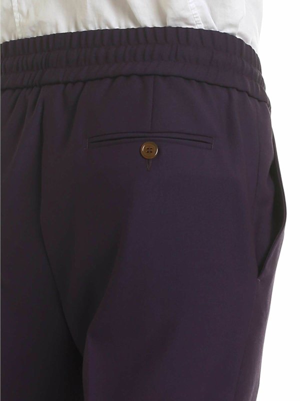 Pantalons Décontractés - Violet shop online: VIVIENNE WESTWOOD