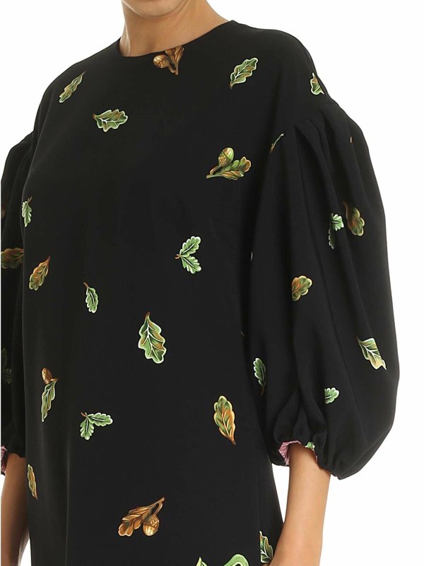 Robe Au Genou - Noir shop online: Vivetta