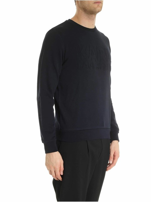 KARL LAGERFELD: Sudaderas y suéteres online - Sudadera - Azul
