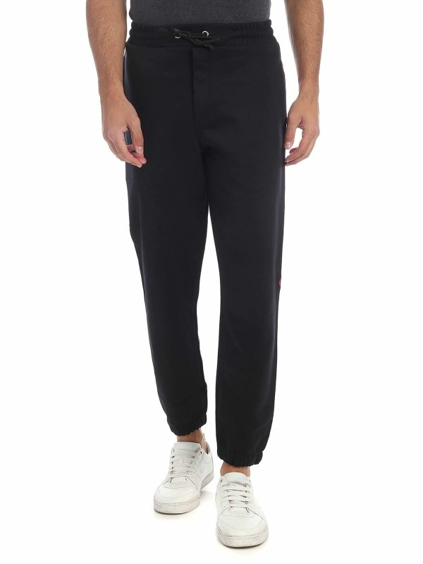 McQ Alexander Mcqueen: pantaloni sport - Pantalone Badge Dart nero