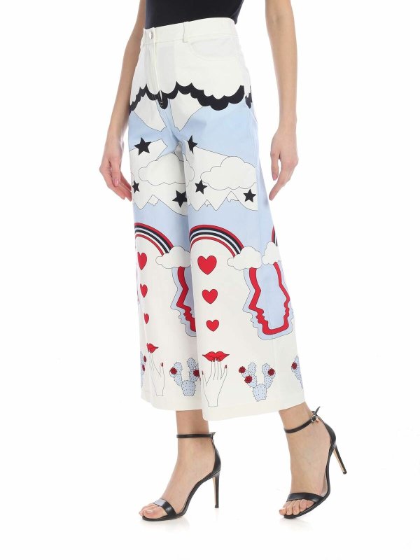 Vivetta: pantaloni casual online - Pantalone crop Marigliano