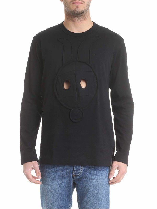 COMME DES GARCONS SHIRT: Sweatshirts und Pullover - Sweatshirt - Schwarz