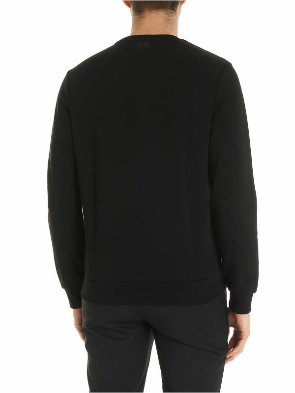 iKRIX KARL LAGERFELD: スウェット＆セーター - スウェットシャツ/セーター - 黒