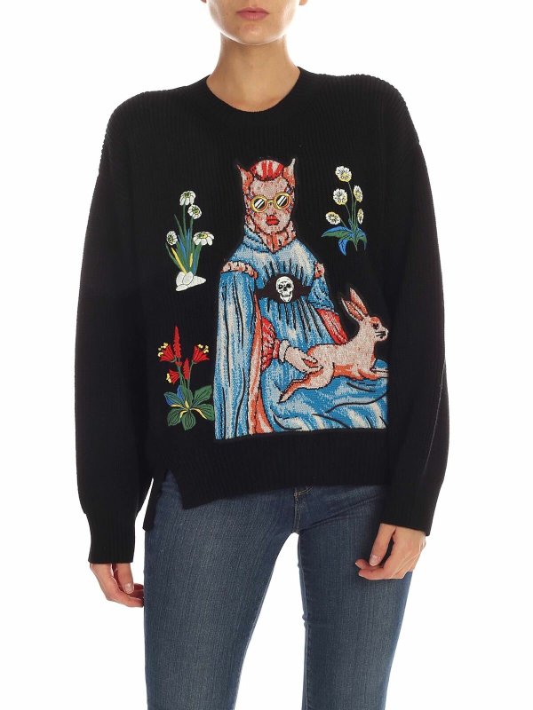 Vivetta: クルーネック - クルーネック - 黒