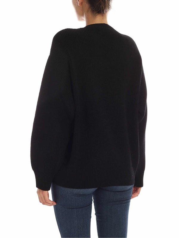 iKRIX Vivetta: クルーネック - クルーネック - 黒