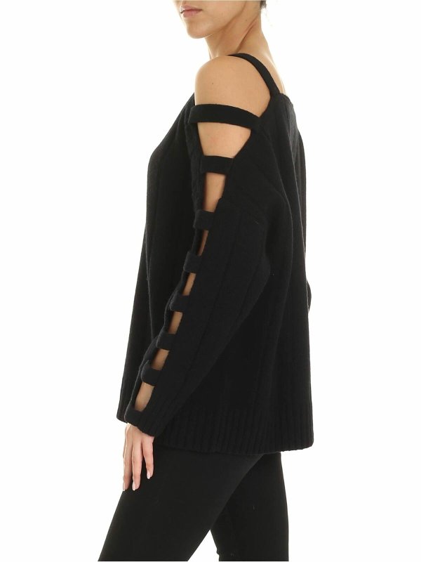 McQ Alexander Mcqueen: ボートネック online - ボートネック - 黒