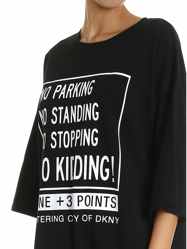 Robe Au Genou - Noir shop online: DKNY