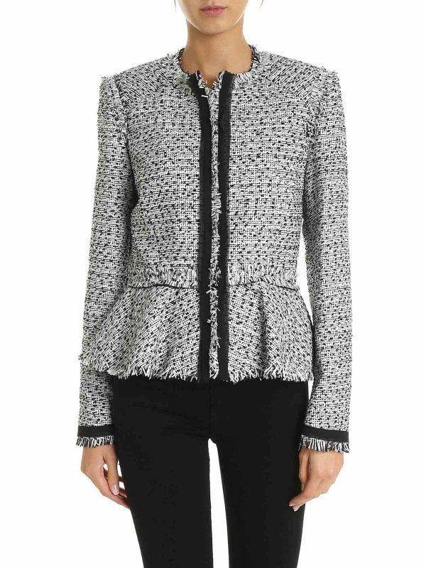 KARL LAGERFELD: Vestes casuals - Blazer - Noir