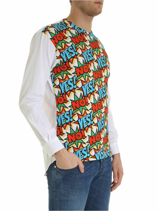 COMME DES GARCONS SHIRT: T-shirts online - T-Shirt - Blanc