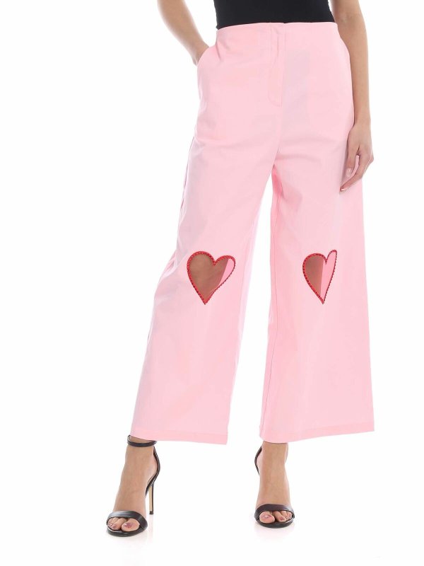 Vivetta: casual trousers - Leini trousers in pink