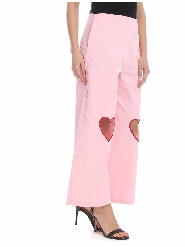 Vivetta: casual trousers online - Leini trousers in pink