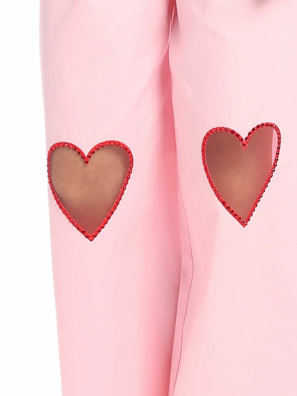 Leini trousers in pink shop online: Vivetta