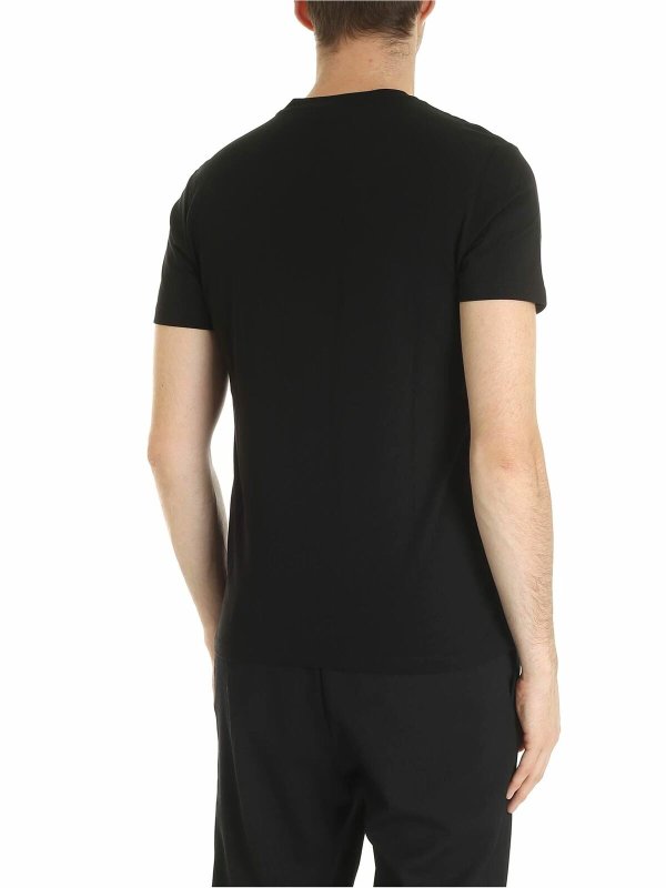 iKRIX KARL LAGERFELD: t-shirts - Embossed logo T-shirt in black