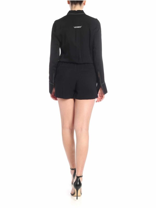 iKRIX KARL LAGERFELD: Chándales - Mono - Negro