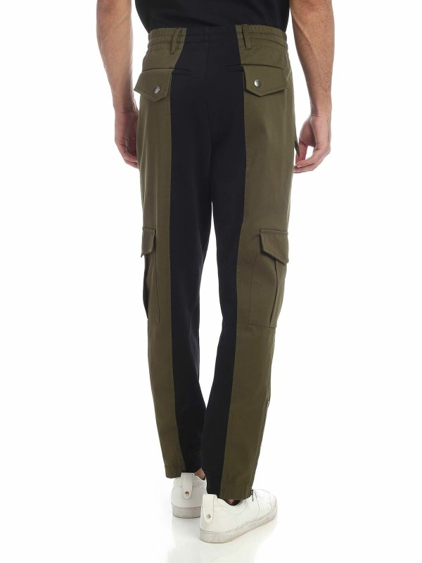 iKRIX MOSCHINO: Pantalons casual - Pantalons Décontractés - Vert