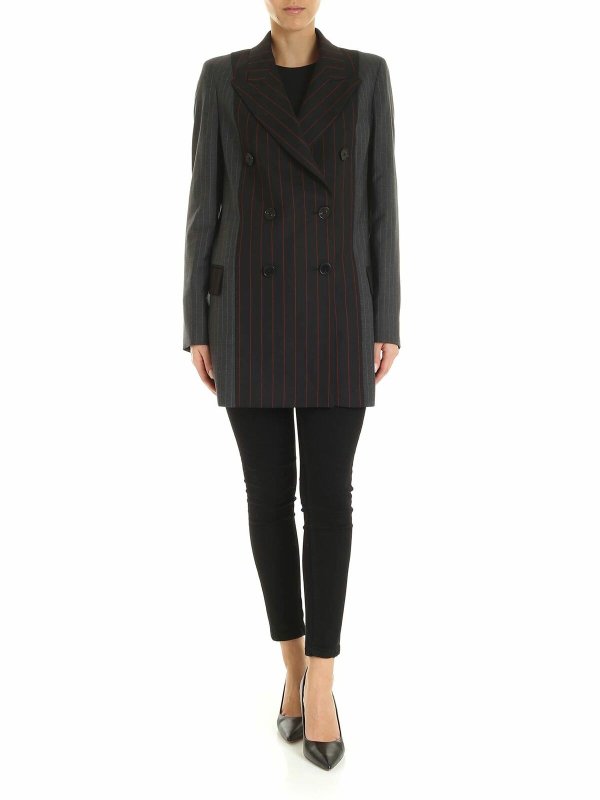 McQ Alexander Mcqueen: Kurze Mäntel - Blazer - Grau