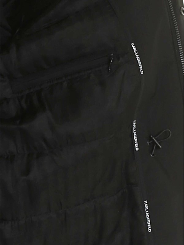 KARL LAGERFELD buy online Parka - Schwarz