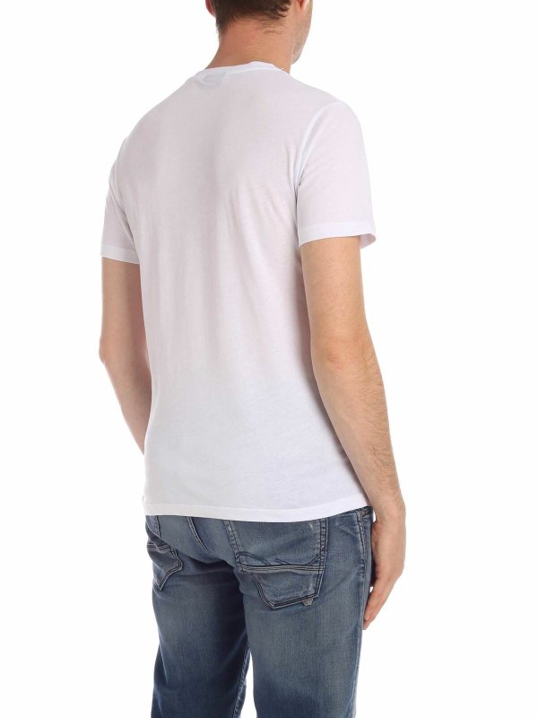 iKRIX KARL LAGERFELD: t-shirts - Signature t-shirt in white