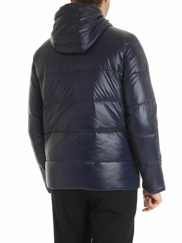 iKRIX KARL LAGERFELD: padded coats - Reversible down jacket in blue