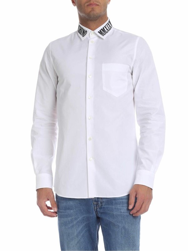 MOSCHINO: Camisas - Camisa - Blanco