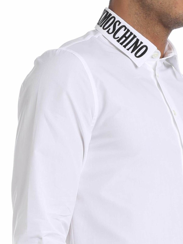 Camisa - Blanco shop online: MOSCHINO