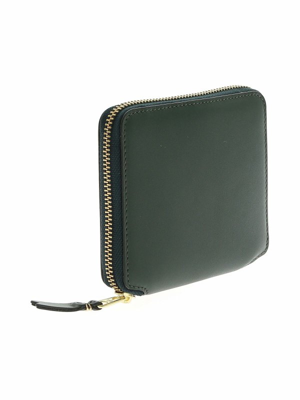 COMME DES GARÇONS WALLET: wallets & purses online - Classic Leather wallet in green