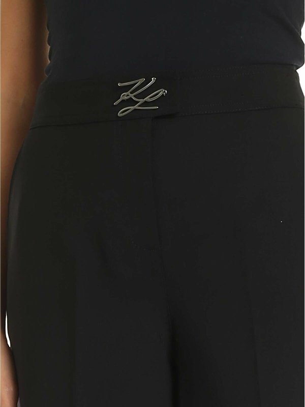 Pantalons Décontractés - Noir shop online: KARL LAGERFELD
