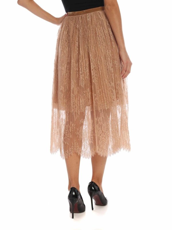 The Best Shops Vivetta: ニーレングススカート＆ミディ丈 - ロングスカート - ピンク