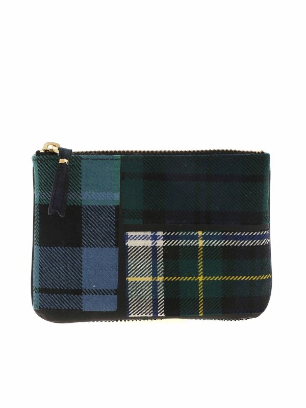 COMME DES GARÇONS WALLET: Clutch - Pochette - Vert