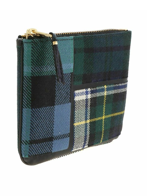 COMME DES GARÇONS WALLET: Clutch online - Pochette - Vert