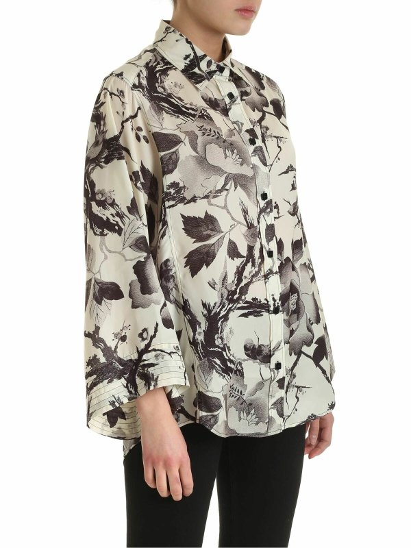McQ Alexander Mcqueen: shirts online - Yaemi shirt in cream color