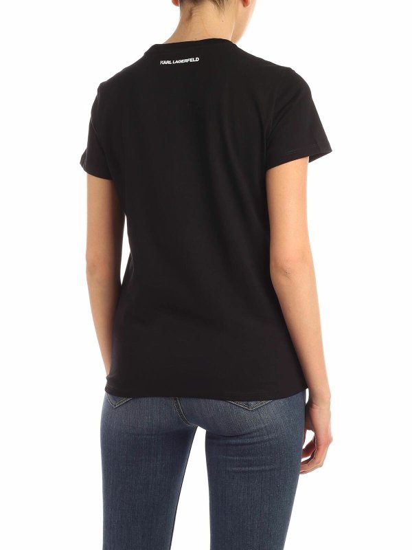 iKRIX KARL LAGERFELD: Tシャツ - Tシャツ - 黒