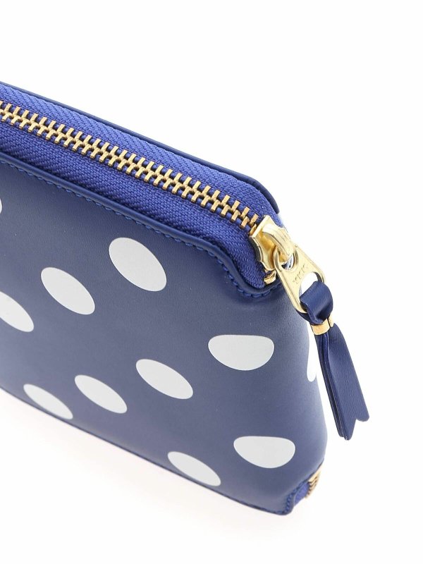iKRIX COMME DES GARÇONS WALLET: wallets & purses - Polka Dots wallet in blue